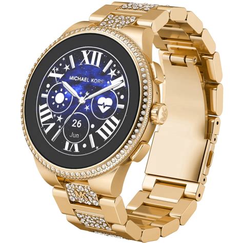 michael kors access reid gold tone hybrid smartwatch|Michael Kors Access smartwatches: Pick the best for you.